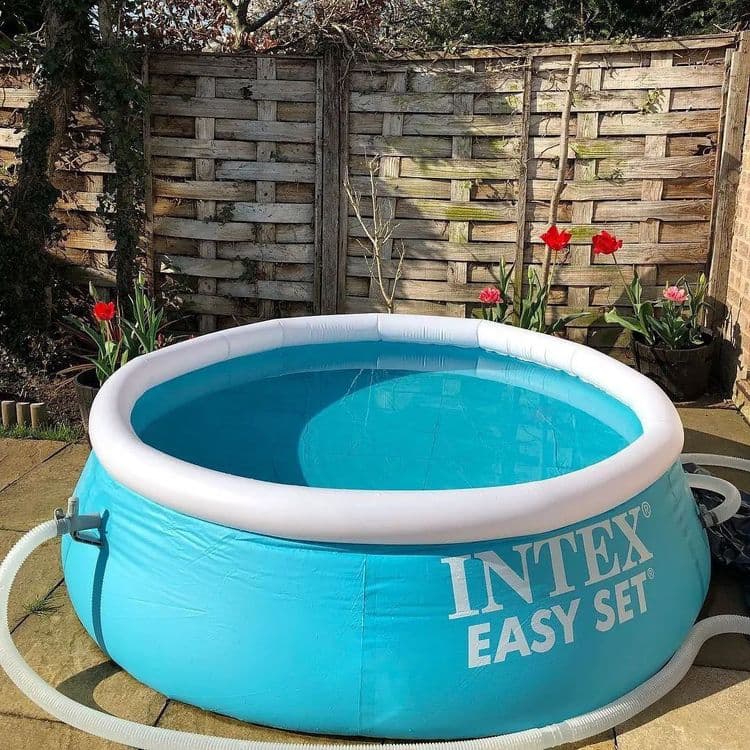 INTEX детский надувной бассейн 183×51 Easy set basseyn bolalar baseyni — 5
