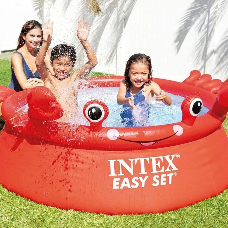 INTEX детский надувной бассейн 183×51 Easy set basseyn bolalar baseyni — 7