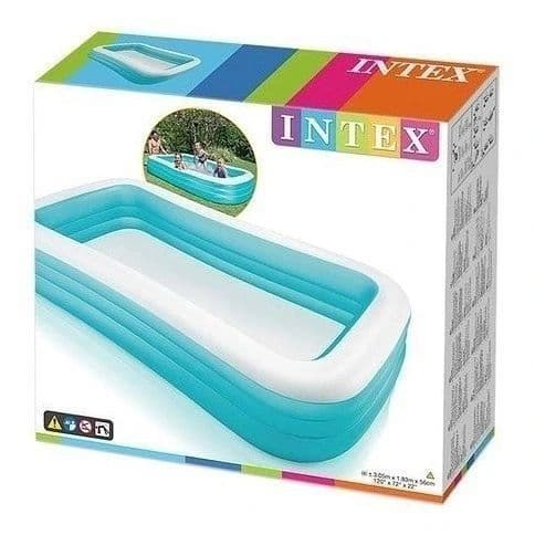 INTEX детский надувной бассейн 305×183 basseyn bolalar baseyni — 5