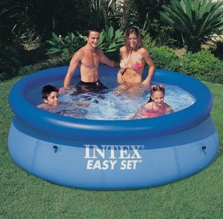 INTEX 244×76 надувной бассейн BASEYN бассейн basseyn baseyin — 3
