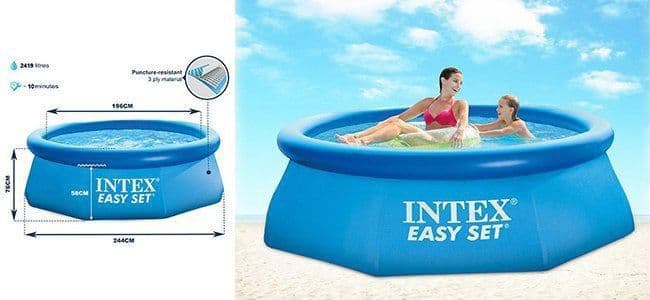 Intex bestway бассейн надувной 2.44х61 — 6