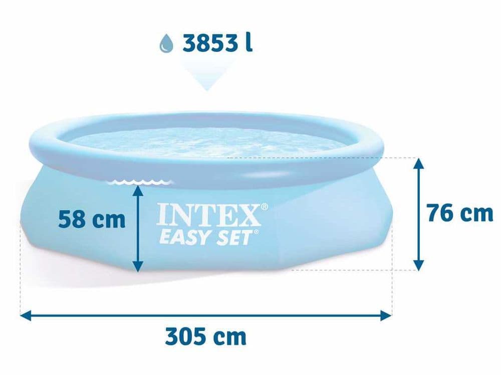 Надувной бассейн Intex 305×76 cm Basseyn Intex — 3