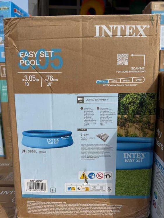 Intex Easy Set бассейн 3.05м (янги) — 2