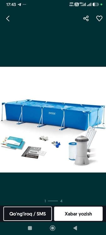 Bassen intex optim narxlarda — 3
