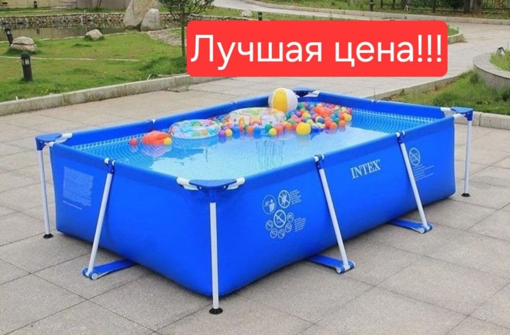 INTEX 260×160×65 каркасный басейн ОРИГИНАЛ — 1