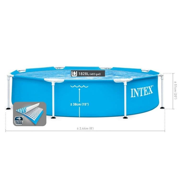 Basseyn Intex Karkasniy 244x51 metr+DASTAVKA bepul — 3