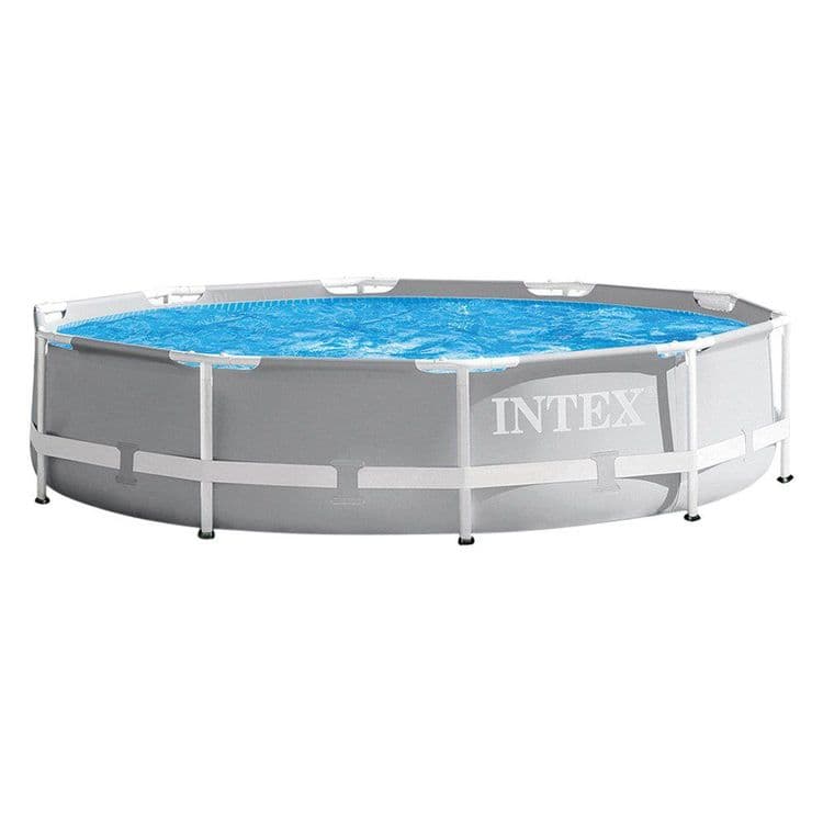 Intex бассейн 3.05х76 каркасный серий цветь 3 слой — 3