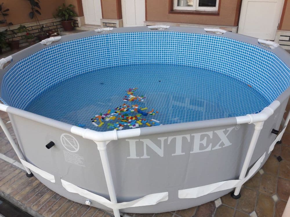 Intex бассейн 3.05х76 см серий цветь каркасный — 2