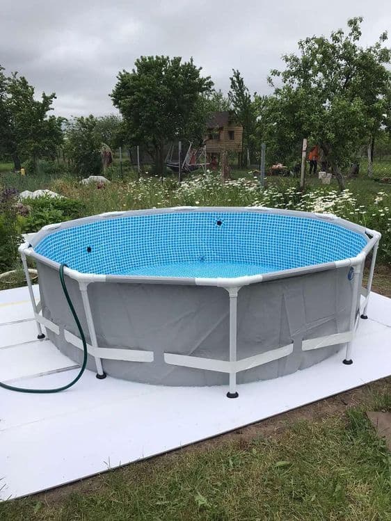 Каркасный бассейн 305×76 INTEX стойка бассейн stoyka basseyn baseyin — 4