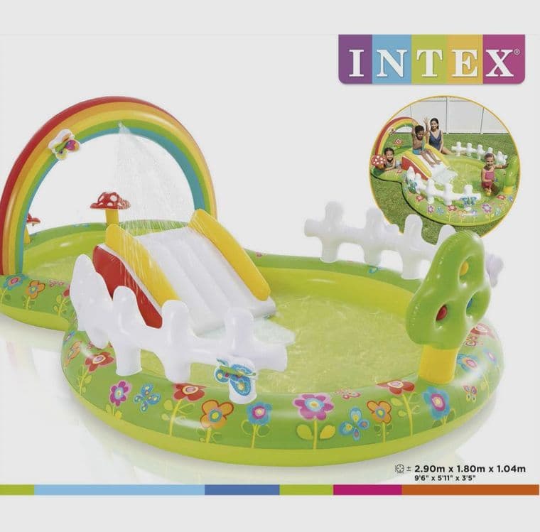 INTEX детский надувной бассейн 290×180 basseyn bolalar baseyni — 4