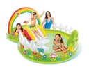 Intex бассейн горкой детский бассейн 290х180