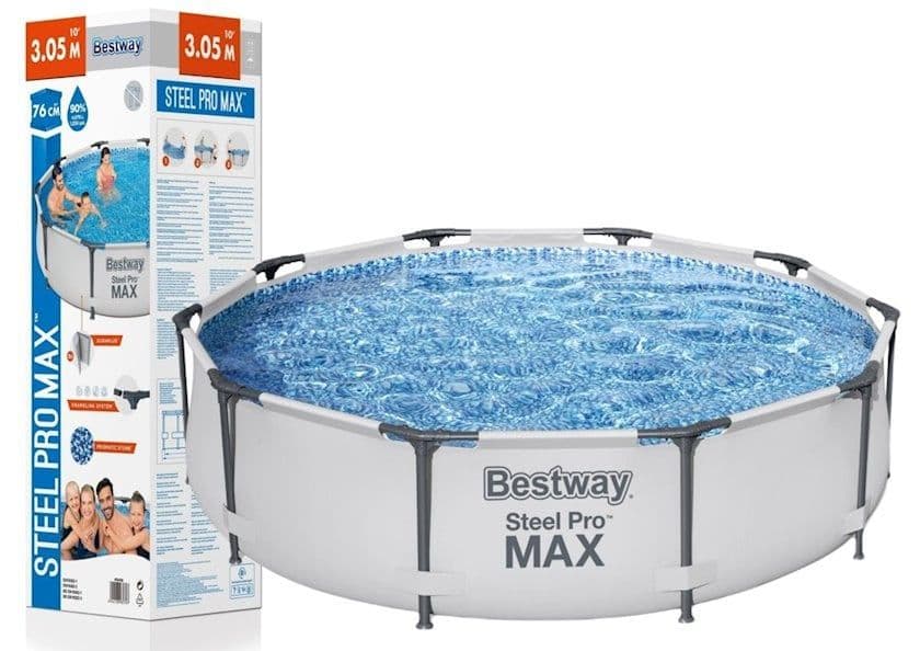 Каркасный бассейн INTEX BESTWAY 305×76 стойка бассейн stoyka basseyn — 2