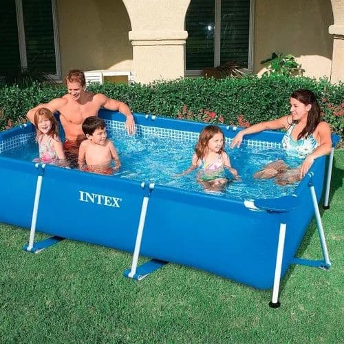 Каркасный бассейн 220x150x60 INTEX Karkasniy basseyn baseyin — 4