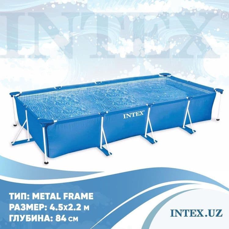 Каркасный бассейн Intex 450x220x84sm — 5