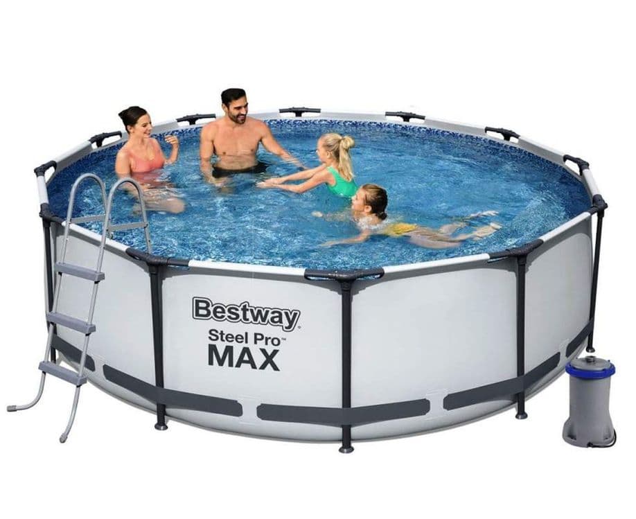BESTWAY каркасный бассейн 366×100 INTEX стойка бассейн stoyka basseyn — 2