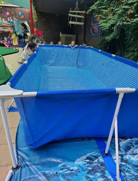 Каркасный бассейн intex 450x220x84 — 9