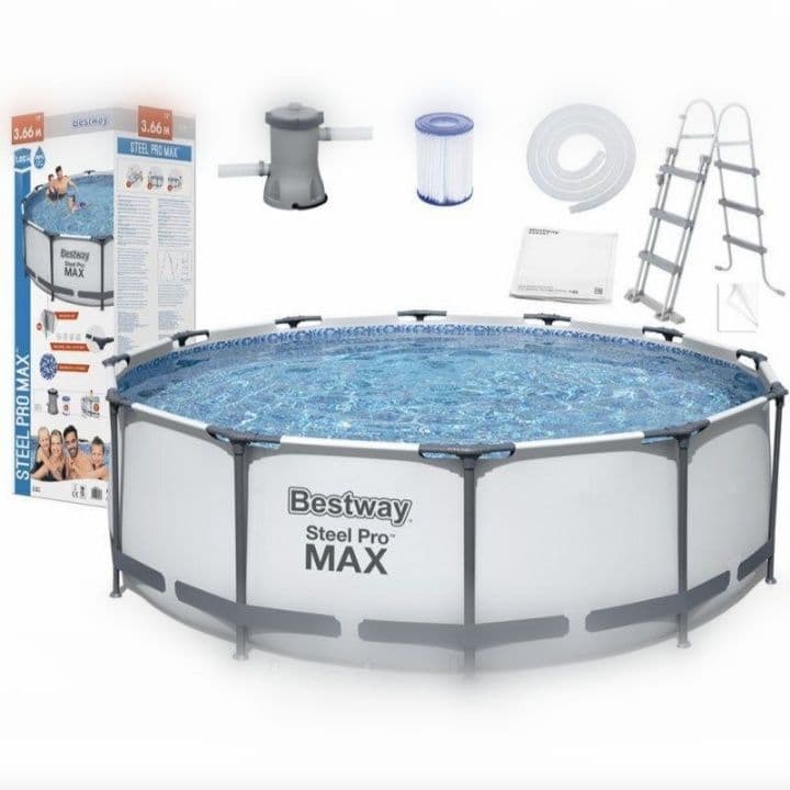 Каркасный бассейн INTEX BESTWAY 366×100 стойка бассейн stoyka basseyn — 2