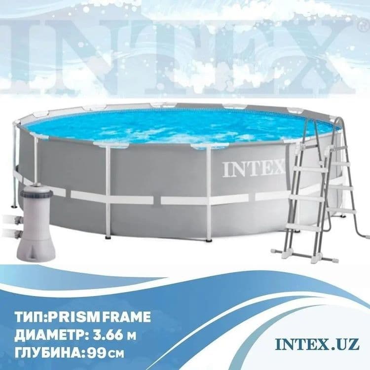 Бассейн Intex 366×99 cm Basseyn — 1