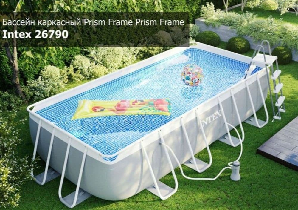 Intex Basseyn 400x200x100 Каркасный бассейн доставка бесплатно — 3
