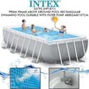 INTEX бассейн каркасный Baseyn стойка басейн 488×244×107 stoyka baseyn
