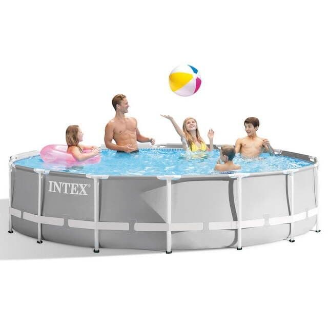 Intex bestway 457x122 бассейн Каркасный + фул комплект — 2