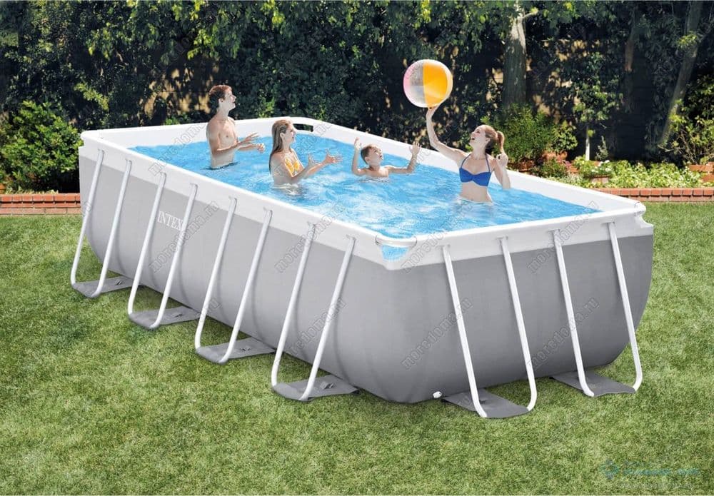Каркасный бассейн INTEX 400x200x100 Karkasniy basseyn Stoyka basseyn — 2