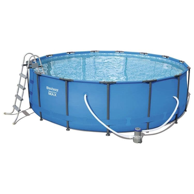 Каркасный бассейн INTEX BESTWAY 366×133 стойка бассейн stoyka basseyn — 3
