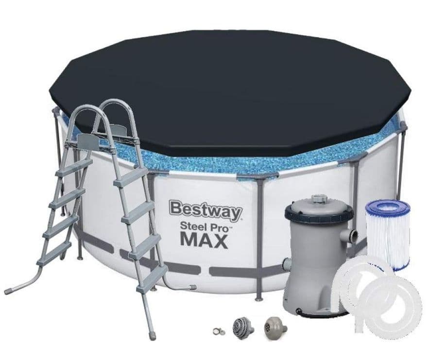 Каркасный бассейн INTEX BESTWAY 366×122 стойка бассейн stoyka basseyn — 2