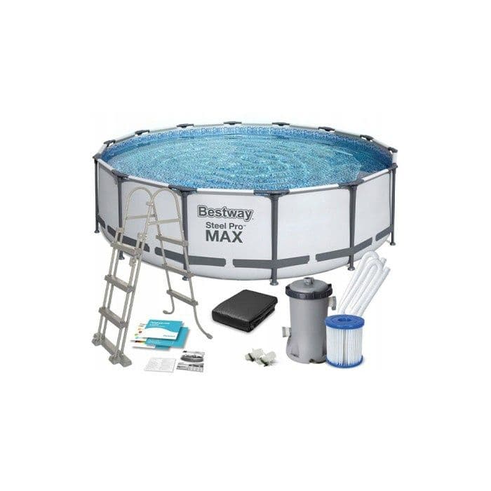 Каркасный бассейн INTEX BESTWAY 457×122 стойка бассейн stoyka basseyn — 2