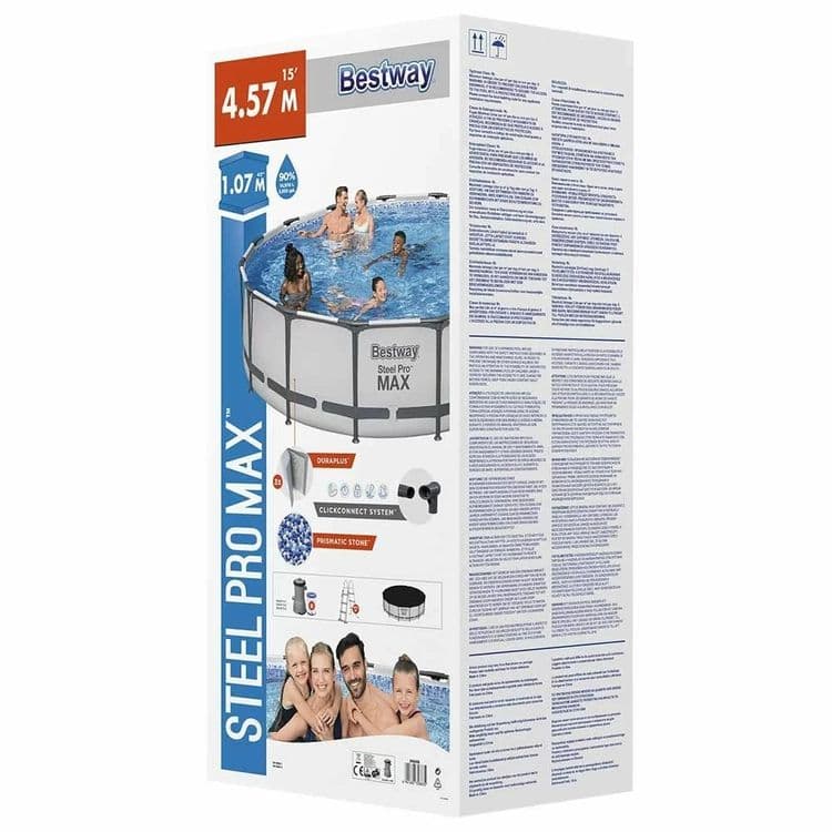 Каркасный бассейн INTEX BESTWAY 457×107 стойка бассейн stoyka basseyn — 2