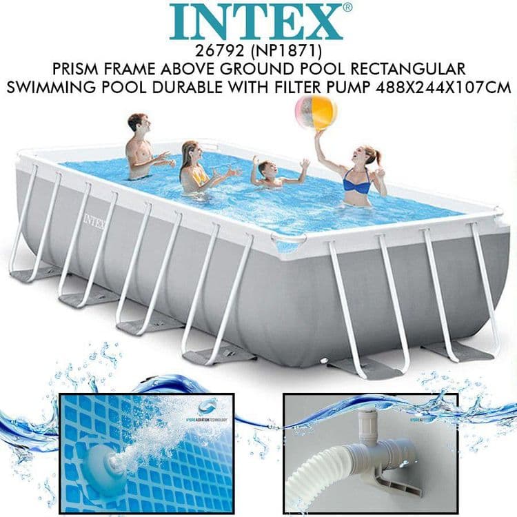 INTEX 488×244 бассейн каркасный BASEYN стойка бассейн  488×244 stoyka — 4