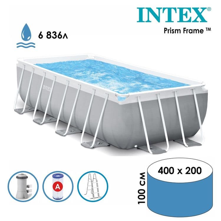 Бассейн intex Bestway 400×200×100 см Basseyn — 2