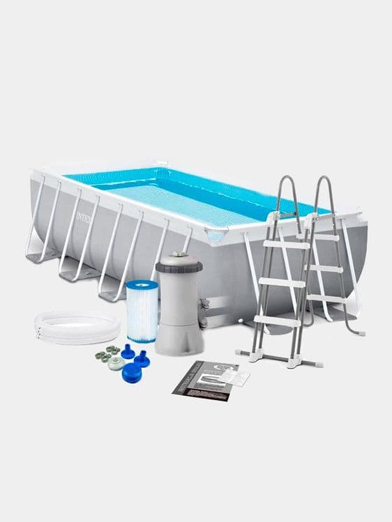 Basseyn Intex Karkasniy Prism Frame 488x244x122 metr — 3