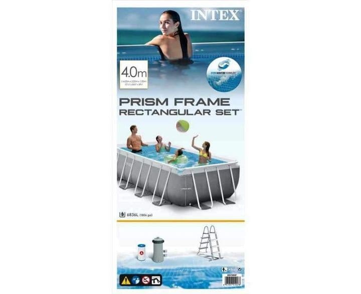 Basseyn Intex Prism Frame 400x200x122 metr+DASTAVKA BEPUL — 3