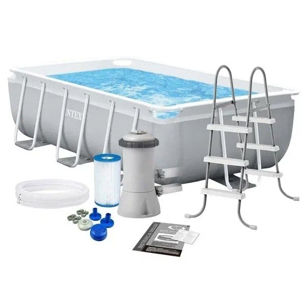 Каркасный бассейн INTEX 400x200x122 Karkasniy basseyn Stoyka baseyin — 9