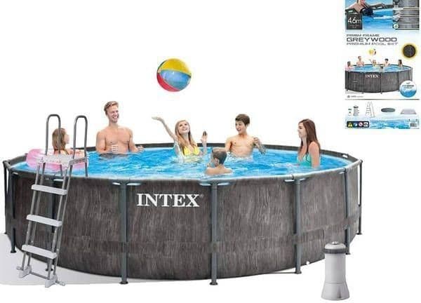 Каркасный бассейн 457×122 PREMIUM INTEX стойка бассейн stoyka basseyn — 2