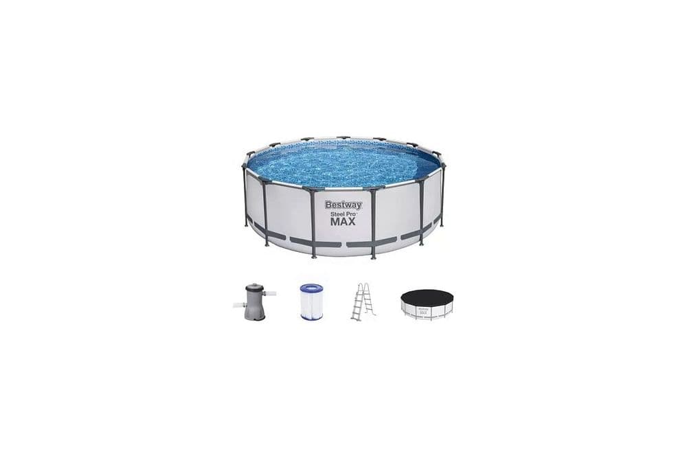 Каркасный бассейн INTEX BESTWAY 488×122 стойка бассейн stoyka basseyn — 2