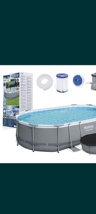 Бассейн intex Bestway 488x305x107 каркасный — 2