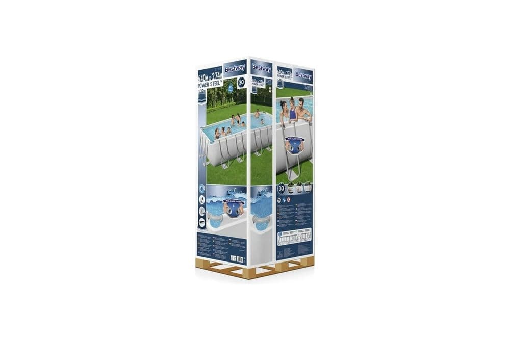 Каркасный бассейн INTEX BESTWAY 640×274×132 стойка бассейн basseyn — 3