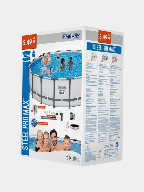 Каркасный бассейн INTEX BESTWAY 549×132 стойка бассейн stoyka basseyn — 3