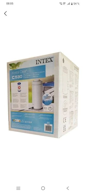 Катриджный фильтр-насос Intex для бассейнов