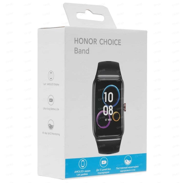 смарт часы Фитнес-браслет HONOR Choice Band. 60 герц amoled экран — 1