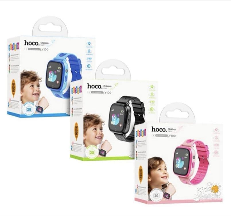 Детские часы Hoko Y100 Bolalar Smart Soat Hoco Y100 Доставка есть! — 2