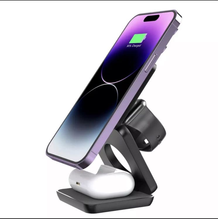 Зарядка 3в1 apple watch,iphone,airpods  5/6/7/8/9/10/Ultra Usb-c — 8