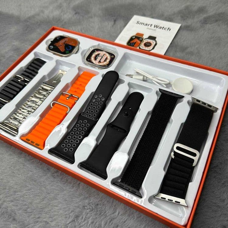 Smart Watch iwatch Apple Watch 8 Ultra + 7ta remeshok — 1