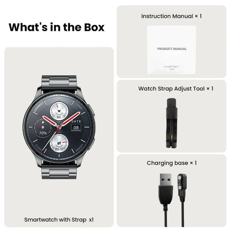 "Smart Watch Amazfit Pop 3R | Новый | Гарантия | Доставка" — 3