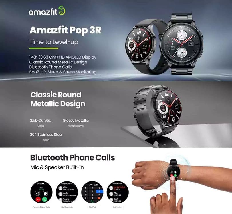 "Smart Watch Amazfit Pop 3R | Новый | Гарантия | Доставка" — 4