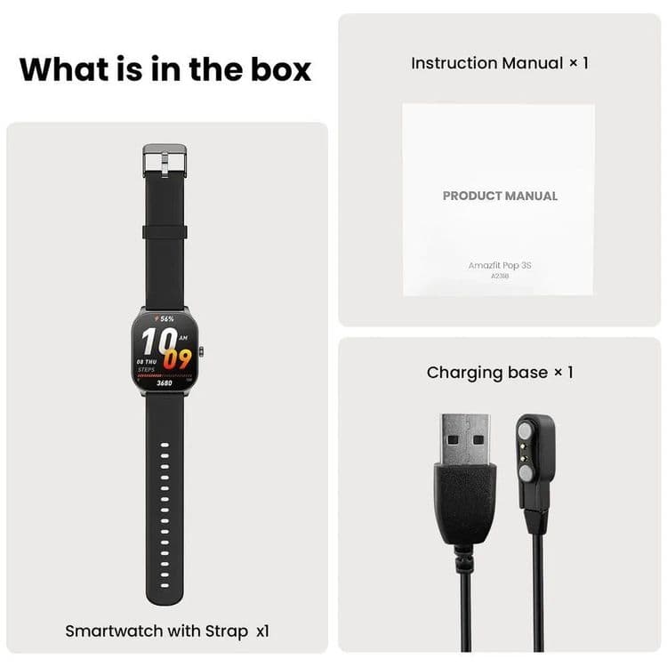 "Smart Watch Amazfit Pop 3S | Новинка | Гарантия | Доставка" — 5