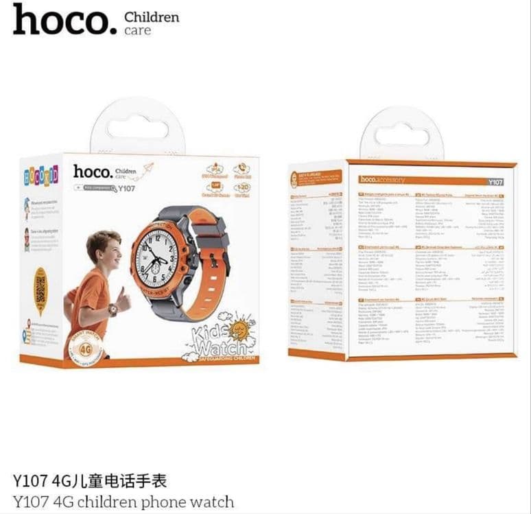 Hoco Y107 смарт часы 4G детские умные часы. Доставка есть! — 2