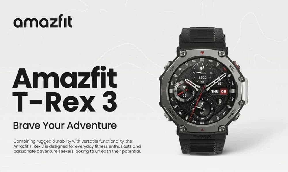 Новый Amazfit T-Rex 3 • Часы • — 2